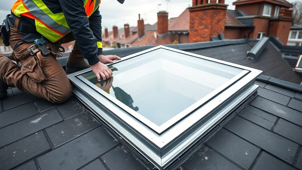 Skylight Installation Memorial Recreation Ground