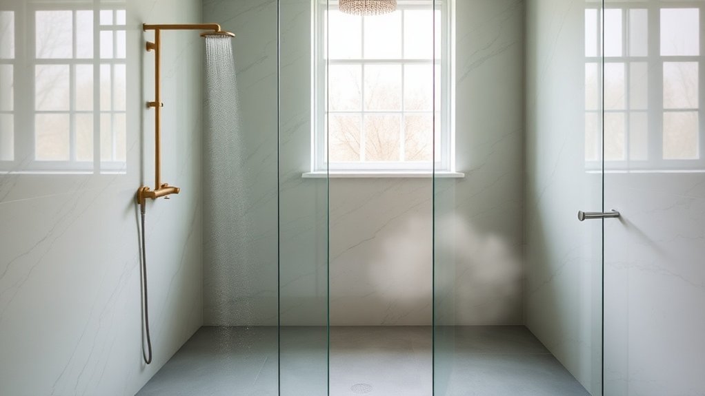 Wet Room Glass Panels Plaistow